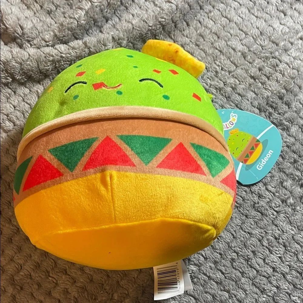 Squishmallows Green and Yellow Taco Plush gideon